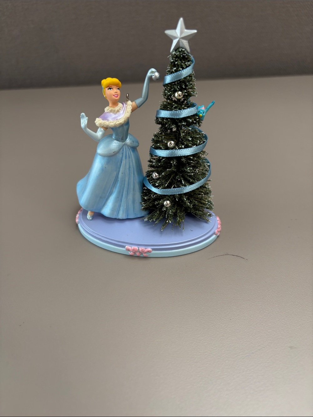 Hallmark keepsake Cinderella Princess Perfect with Christmas Tree